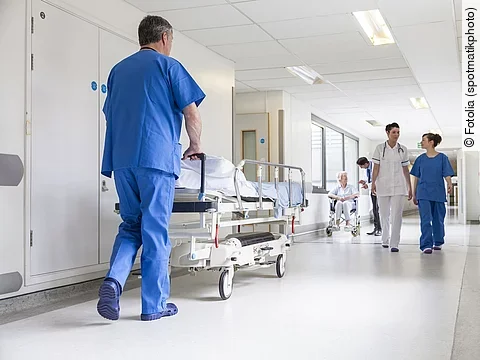 Krankenhausflur