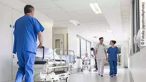 Krankenhausflur