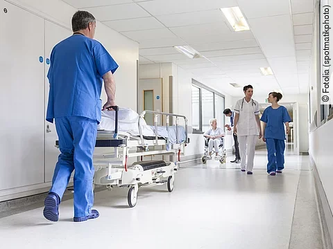 Krankenhausflur