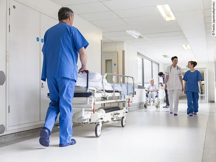 Krankenhausflur Krankenhausflur