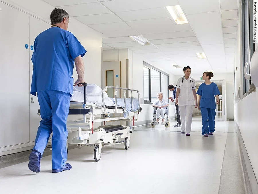 Krankenhausflur
