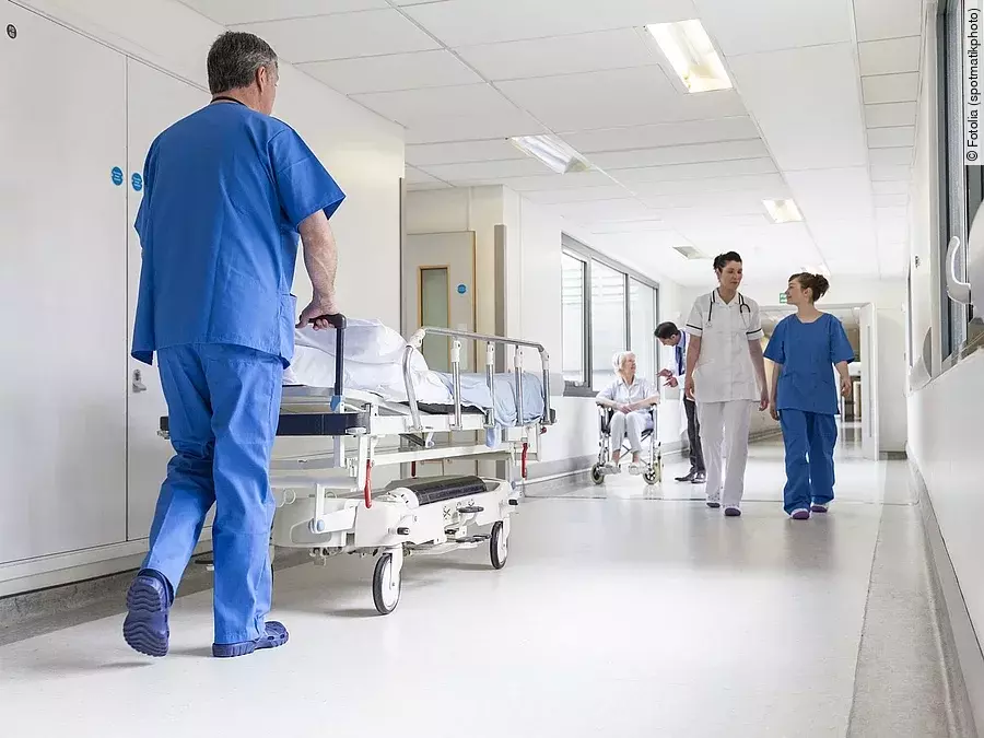 Krankenhausflur