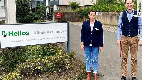 Dr. Oksana Prajzel und Dr. Volker Seifarth