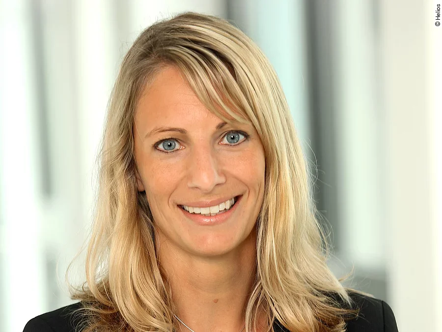 Corinna Glenz, Helios Geschäftsführerin Personal