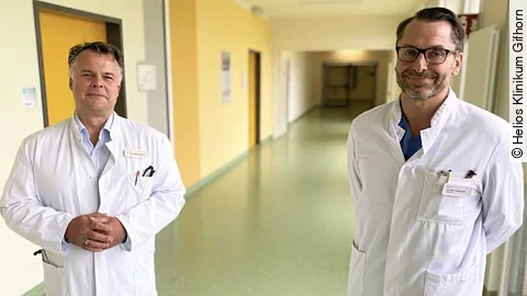 Dr. Marc Holzgraefe (r.) und Dr. Andreas Widera Dr. Marc Holzgraefe (r.) und Dr. Andreas Widera