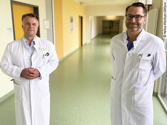 Dr. Marc Holzgraefe (r.) und Dr. Andreas Widera