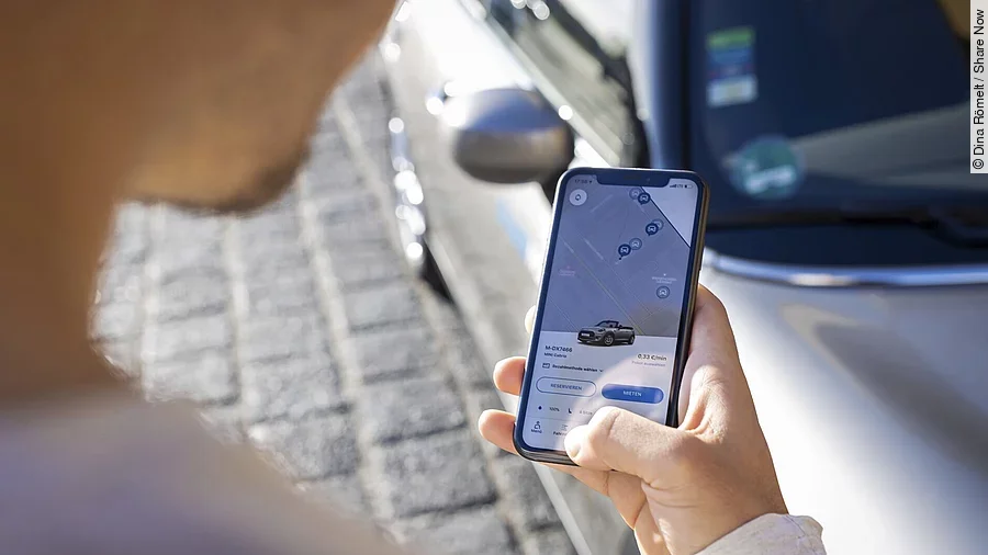 Share Now App Share Now App