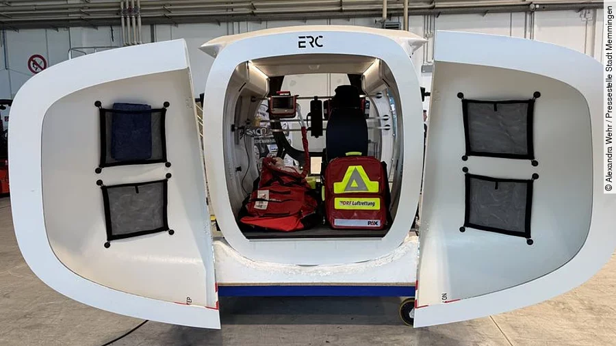 Prototyp des „Systems eResCopter“