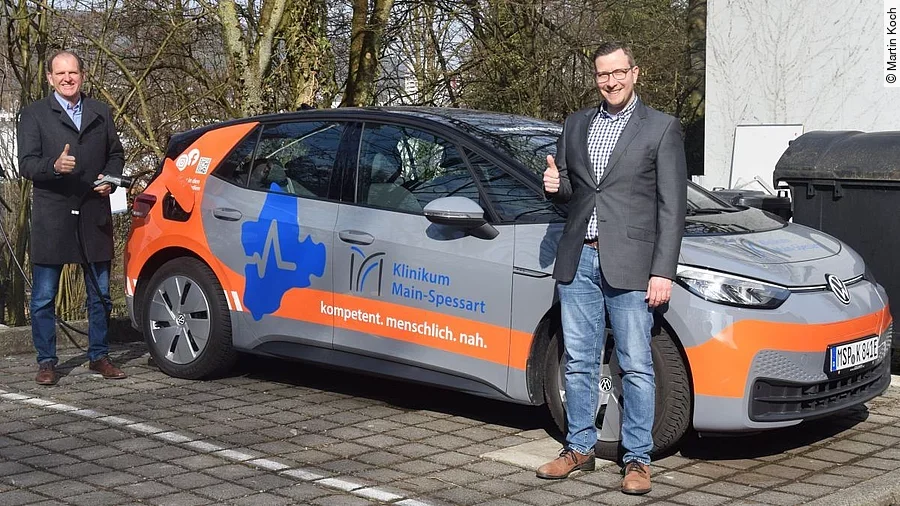 E-Auto Klinikum Main-Spessart