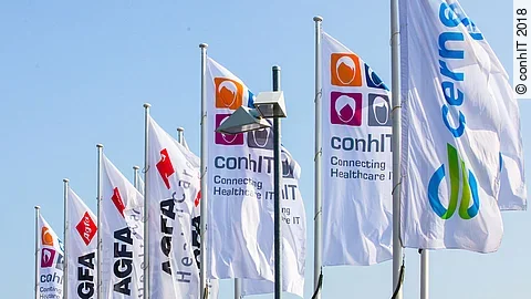 conhIT 2018 - Eingang Süd 
