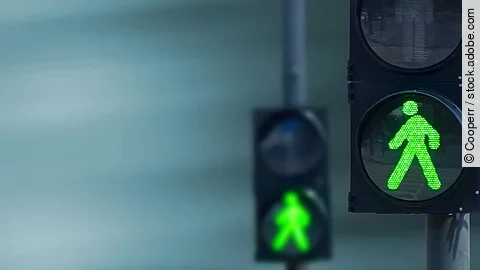 Grünes Licht Symbolfoto