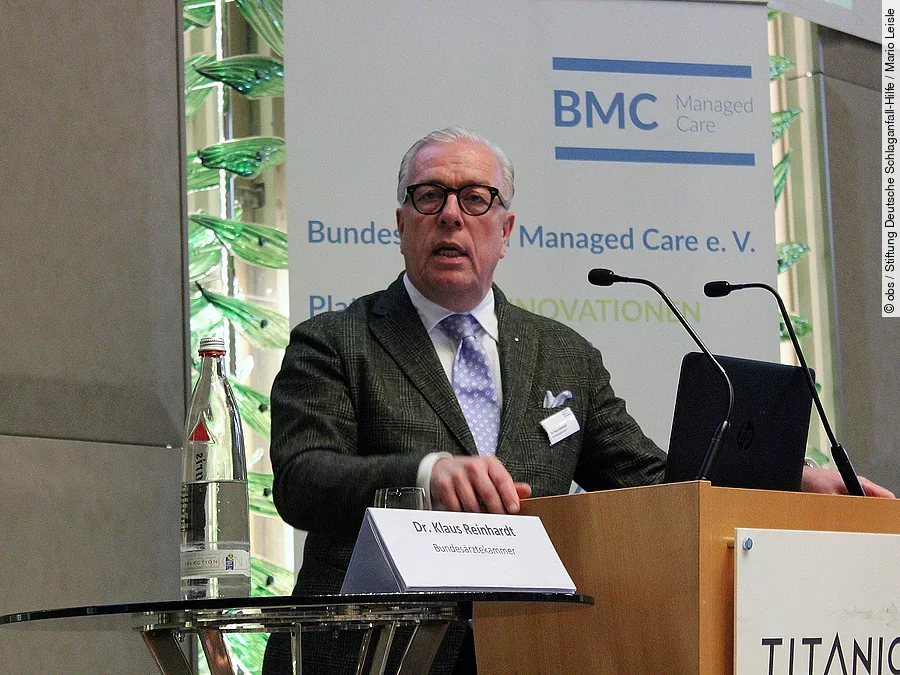 Ärztepräsident Dr. Klaus Reinhardt