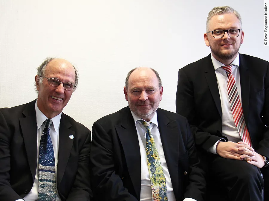 Regiomed Dreierspitze, Johannes Brachmann, Joachim Bovelet und Thomas Hergt Regiomed Dreierspitze, Johannes Brachmann, Joachim Bovelet und Thomas Hergt