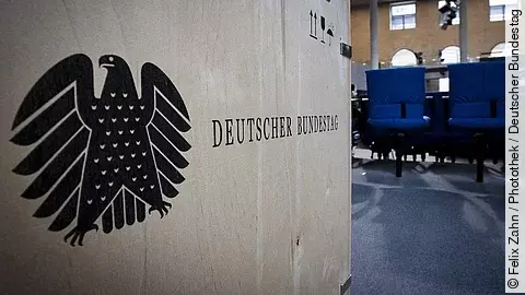 Reichstagsgebäude Plenarsaal Deutscher Bundestag