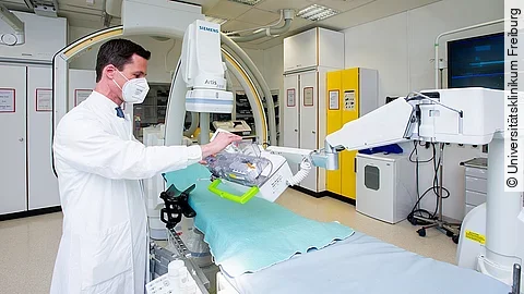 Herzkatheter-Roboter