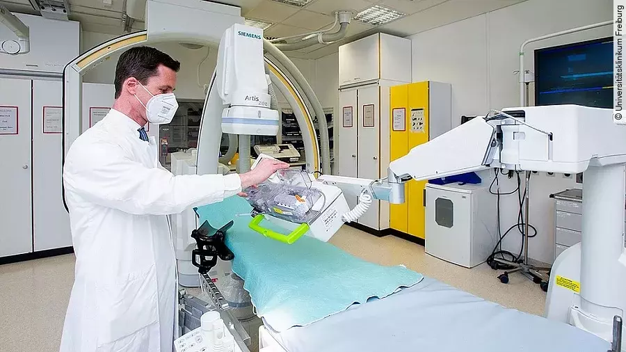 Herzkatheter-Roboter