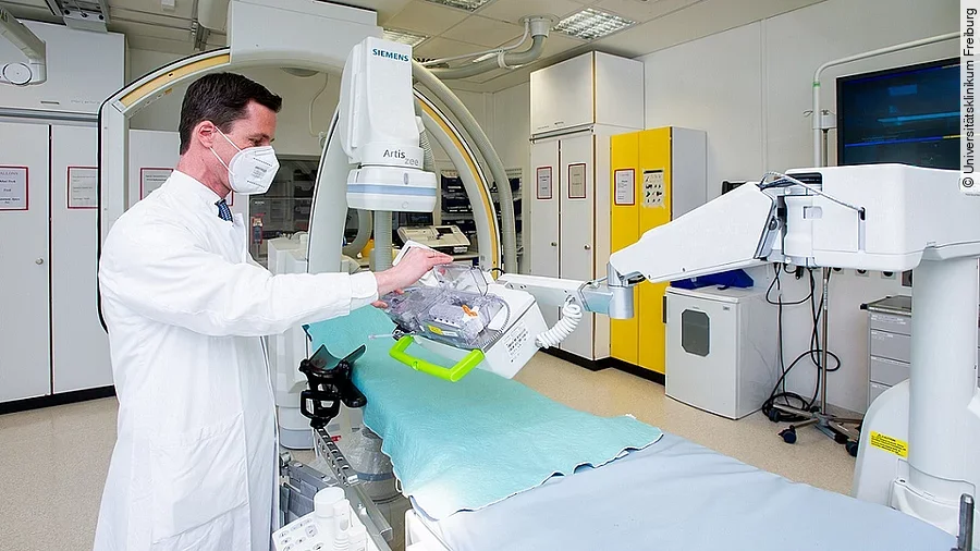 Herzkatheter-Roboter