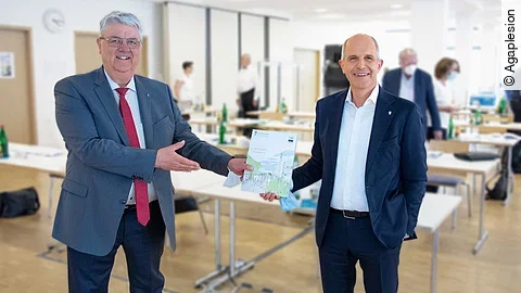 Markus Horneber und Hans-Jürgen Steuber