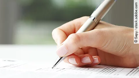 Unterschrift Unterschrift