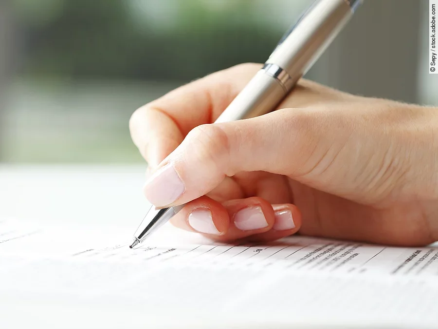 Unterschrift Unterschrift