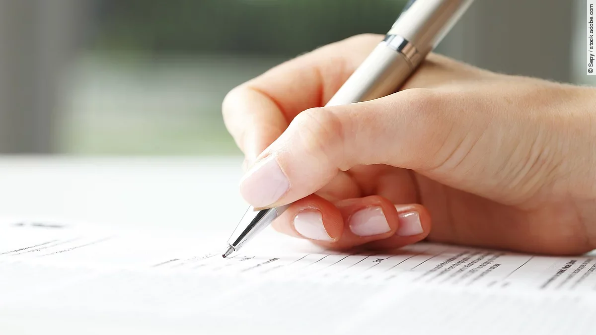 Unterschrift Unterschrift