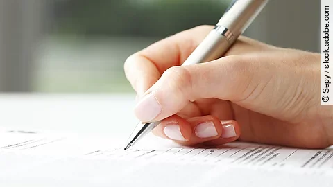 Unterschrift Unterschrift