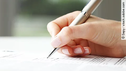 Unterschrift Unterschrift