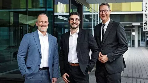 André Mertel, Giancarlo Cannavò, Dr. Richard Sigel